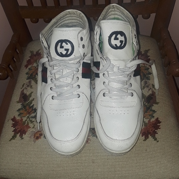 Vintage gucci high top sneakers Clearance